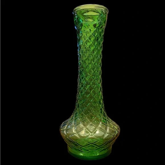 Vintage Randall Emerald Green Glass Bud Vase - Picture 1 of 6